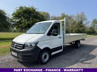 USED 2022 22 VOLKSWAGEN CRAFTER 2.0 TDI CR35 3.5t. Lwb 5.2m. (17ft) Dropside, Air Con, Eu 6 140 Brand New Body, Air Conditioning