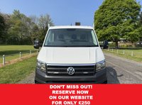 USED 2022 22 VOLKSWAGEN CRAFTER 2.0 TDI CR35 3.5t. Lwb 5.2m. (17ft) Dropside, Air Con, Eu 6 140 Brand New Body, Air Conditioning