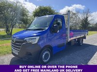 USED 2024 73 RENAULT TRUCKS MASTER 2.3DCI 3T5 3.5t. HEAVY DUTY 145 BHP LWB DROPSIDE FREE UK Delivery, Finance, Part/ex