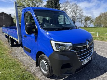 2024 RENAULT TRUCKS MASTER 2.3DCI 3T5 3.5t. HEAVY DUTY 145 BHP LWB DROPSIDE &pound;22990.00