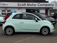 USED 2015 65 FIAT 500 1.2 Lounge Hatchback 3dr Petrol Manual Euro 6 (s/s) (69 bhp) Navigation, Panoramic fixed glass roof, Rear PDC, Only 50,413 miles