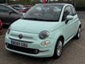 USED 2015 65 FIAT 500 1.2 Lounge Hatchback 3dr Petrol Manual Euro 6 (s/s) (69 bhp) Navigation, Panoramic fixed glass roof, Rear PDC, Only 50,413 miles