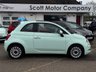 USED 2015 65 FIAT 500 1.2 Lounge Hatchback 3dr Petrol Manual Euro 6 (s/s) (69 bhp) Navigation, Panoramic fixed glass roof, Rear PDC, Only 50,413 miles