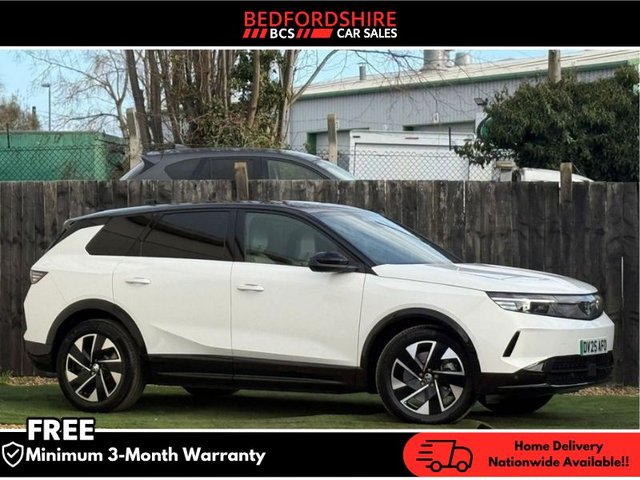 2025 vauxhall grandland electric 73kwh gs suv 5dr electric auto (213 ps) year 2025 mileage 4,978 miles fuel type electric engine size... photo