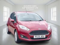 USED 2013 13 FORD FIESTA 1.0T EcoBoost Titanium Hatchback 5dr Petrol Manual Euro 5 (s/s) (100 ps) &pound;20 Tax_1.0L_Petrol_Sensors_Ulez