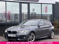 USED 2017 67 BMW 1 SERIES 2.0 120d M Sport Hatchback 5dr Diesel Auto Euro 6 (s/s) (190 ps) ULEZ + SAT NAV + HEATED SEATS
