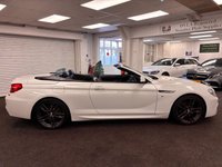 USED 2015 15 BMW 6 SERIES 3.0 640d M Sport Convertible 2dr Diesel Auto Euro 5 (s/s) (313 ps) UK DELIVERY FLAT FEE &pound;250 (SUBJECT TO DEAL) *OVER 100 IMAGES ON OUR WEBSITE*BESPOKE FINANCE ARRANGED*PART EXCHANGE WELCOME*ALL VEHICLES HPI CLEAR