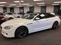 USED 2015 15 BMW 6 SERIES 3.0 640d M Sport Convertible 2dr Diesel Auto Euro 5 (s/s) (313 ps) UK DELIVERY FLAT FEE &pound;250 (SUBJECT TO DEAL) *OVER 100 IMAGES ON OUR WEBSITE*BESPOKE FINANCE ARRANGED*PART EXCHANGE WELCOME*ALL VEHICLES HPI CLEAR