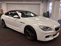 USED 2015 15 BMW 6 SERIES 3.0 640d M Sport Convertible 2dr Diesel Auto Euro 5 (s/s) (313 ps) UK DELIVERY FLAT FEE &pound;250 (SUBJECT TO DEAL) *OVER 100 IMAGES ON OUR WEBSITE*BESPOKE FINANCE ARRANGED*PART EXCHANGE WELCOME*ALL VEHICLES HPI CLEAR