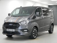 USED 2022 22 FORD TRANSIT CUSTOM 320 2.0 EBL 185 BHP SPORT 5 SEATER CREWCAB ( NO VAT ! ) 5 SEATER CREW | HIGH SPEC | NO VAT TO PAY