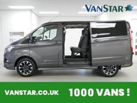 USED 2022 22 FORD TRANSIT CUSTOM 320 2.0 EBL 185 BHP SPORT 5 SEATER CREWCAB ( NO VAT ! ) 5 SEATER CREW | HIGH SPEC | NO VAT TO PAY