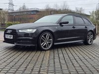 USED 2017 17 AUDI A6 AVANT 2.0 TDI Black Edition Estate 5dr Diesel S Tronic quattro Euro 6 (s/s) (190 ps) 