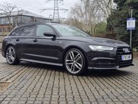 USED 2017 17 AUDI A6 AVANT 2.0 TDI Black Edition Estate 5dr Diesel S Tronic quattro Euro 6 (s/s) (190 ps) 