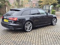 USED 2017 17 AUDI A6 AVANT 2.0 TDI Black Edition Estate 5dr Diesel S Tronic quattro Euro 6 (s/s) (190 ps) 