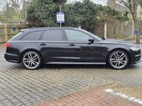 USED 2017 17 AUDI A6 AVANT 2.0 TDI Black Edition Estate 5dr Diesel S Tronic quattro Euro 6 (s/s) (190 ps) 