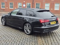 USED 2017 17 AUDI A6 AVANT 2.0 TDI Black Edition Estate 5dr Diesel S Tronic quattro Euro 6 (s/s) (190 ps) 