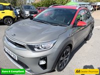 USED 2018 68 KIA STONIC Grey 1.0 T-GDi 4 Euro 6 SUV, 33,700 miles, ULEZ compliant, Automatic, 17in Alloys, 7in Display, CarPlay/Android Auto, Cruise, Rear Camera, A/C. This 2018 Kia Stonic T GDi 4 presents a remarkable opportunity with exceptionally low mileage for its age, having covered just 33,700 miles. This Euro 6 compliant 1.0 litre petrol model, finished in the 4 trim, offers a compelling blend of modern technology and comfort. Inside, you'll find a heated steering wheel and heated front seats, perfect for those colder mornings, alongside automatic air conditioning to maintain your ideal cabin temperature. The convenience of Android Auto & Apple Carplay