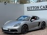 USED 2018 18 PORSCHE 718 CAYMAN 2.5T GTS PDK Euro 6 (s/s) 2dr PDLS/BOSE/BORDEAUX RED LTHR