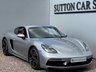 USED 2018 18 PORSCHE 718 CAYMAN 2.5T GTS PDK Euro 6 (s/s) 2dr PDLS/BOSE/BORDEAUX RED LTHR