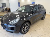 USED 2014 P PORSCHE MACAN 3.0 V6 S SUV 5dr Petrol PDK 4WD Euro 6 (s/s) (340 ps) BLACK LEATHER, SATELLITE NAVIGATION, AIR CONDITIONING, PANORAMIC ROOF, HEATED FEONT SEATS, PCM, REVERSE CAMERA INC PARK ASSIST FRONT & REAR, BI XENONS, CRUISE CONTROL, BOSE SURROUND SOUND SYSTEM, TELEPHONE MODULE, PRIVACY GLASS, 21&rdquo; ALLOY WHEELS, MULTI FUNCTION STEERING WHEEL, UPGRADED SURROUND SOUND SYSTEM