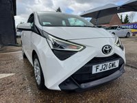 USED 2021 21 TOYOTA AYGO 1.0 VVT-i x-play Hatchback 5dr Petrol Manual Euro 6 (Safety Sense) (71 ps) LOW MILEAGE