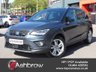 USED 2022 71 SEAT ARONA 1.0 TSI FR 5d 110 S/S 1 OWNER FROM NEW, FULL SERVICE HISTORY, SAT NAV, FULL LINK FOR APPLE CARPLAY / ANDROID AUTO, WIRELESS PHONE CHARGER, REAR PARKING SENSORS WITH DISPLAY, LED LIGHTS, AUTO LIGHTS & WIPERS, ELECTRIC FOLDING MIRRORS, CRUISE CONTROL & SPEED LIMITER, VOICE CONTROL, DAB RADIO, BLUETOOTH, MANUAL 6 SPEED, 17 INCH ALLOY WHEELS, CLOTH INTERIOR, SPORT SEATS, LEATHER FLAT BOTTOM MULTIFUNCTION STEERING WHEEL, USB C PORTS, CLIMATE CONTROL, DRIVE SELECT, SPARE WHEEL