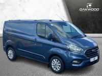 USED 2020 70 FORD TRANSIT CUSTOM 2.0 300 EcoBlue Limited Panel Van 5dr Diesel Manual L1 H1 Euro 6 (s/s) (130 ps) AIR CON + PARK SENSORS + LOW MILES + ALLOYS