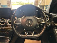 USED 2015 64 MERCEDES-BENZ C-CLASS 2.1 C250 BlueTEC AMG Line Saloon 4 Door Diesel Automatic White G-Tronic+ Euro 6 Low Tax +PRIV GLASS+HEATED SEATS+PAN ROOF