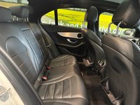 USED 2015 64 MERCEDES-BENZ C-CLASS 2.1 C250 BlueTEC AMG Line Saloon 4 Door Diesel Automatic White G-Tronic+ Euro 6 Low Tax +PRIV GLASS+HEATED SEATS+PAN ROOF