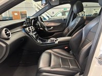 USED 2015 64 MERCEDES-BENZ C-CLASS 2.1 C250 BlueTEC AMG Line Saloon 4 Door Diesel Automatic White G-Tronic+ Euro 6 Low Tax +PRIV GLASS+HEATED SEATS+PAN ROOF