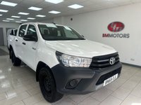 USED 2018 68 TOYOTA HI-LUX 2.4 D-4D Active Pickup Double Cab 4dr Diesel Manual 4WD Euro 6 (3.5t) (150 ps) 
