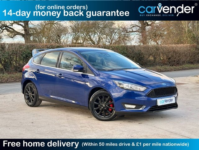 FORD FOCUS 1.0T ECOBOOST TITANIUM HATCHBACK 5DR PETROL MANUAL EURO 6 S S 125...