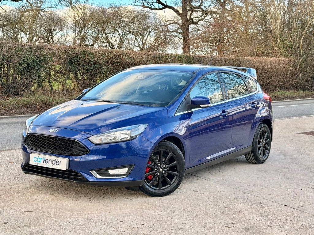 USED 2018 18 FORD FOCUS 1.0T EcoBoost Titanium Hatchback 5dr Petrol Manual Euro 6 (s/s) (125 ps) 3 Services|SatNav|Sensors|CRS|Apple CarPlay|
