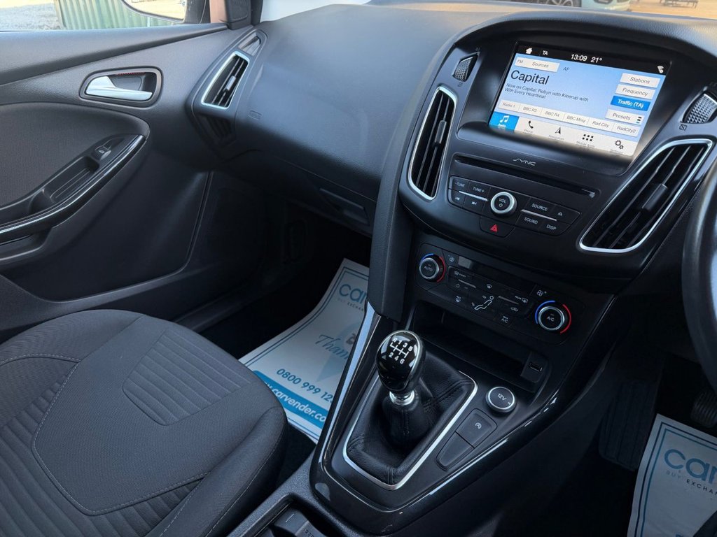 USED 2018 18 FORD FOCUS 1.0T EcoBoost Titanium Hatchback 5dr Petrol Manual Euro 6 (s/s) (125 ps) 3 Services|SatNav|Sensors|CRS|Apple CarPlay|