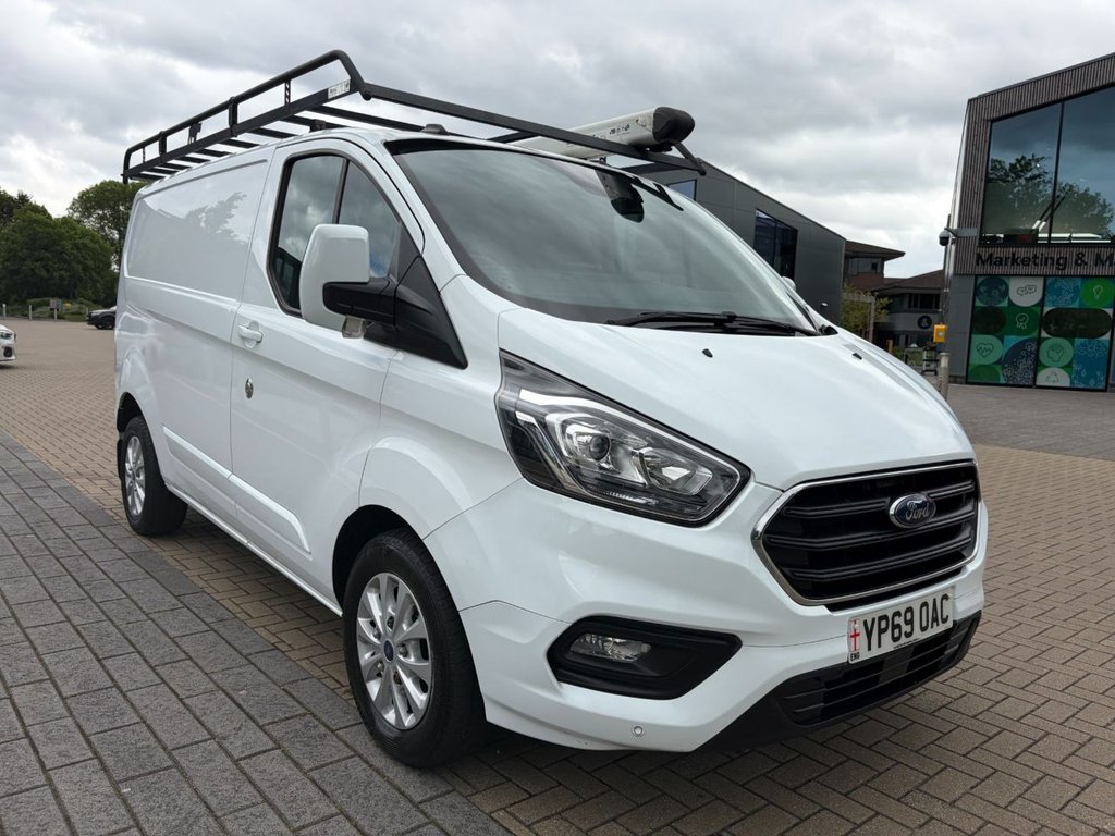 USED 2019 69 FORD TRANSIT CUSTOM 280 LIMITED 2.0EcoBlue EU6 S/S L1 H1 130ps *A/C*ALLOYS*SENSORS*FULL RHINO ROOF RACK*SECURITY LOCKS*HEAT PACK*EL PACK* LIMITED-L1-EU6-EXCELLENT SPEC