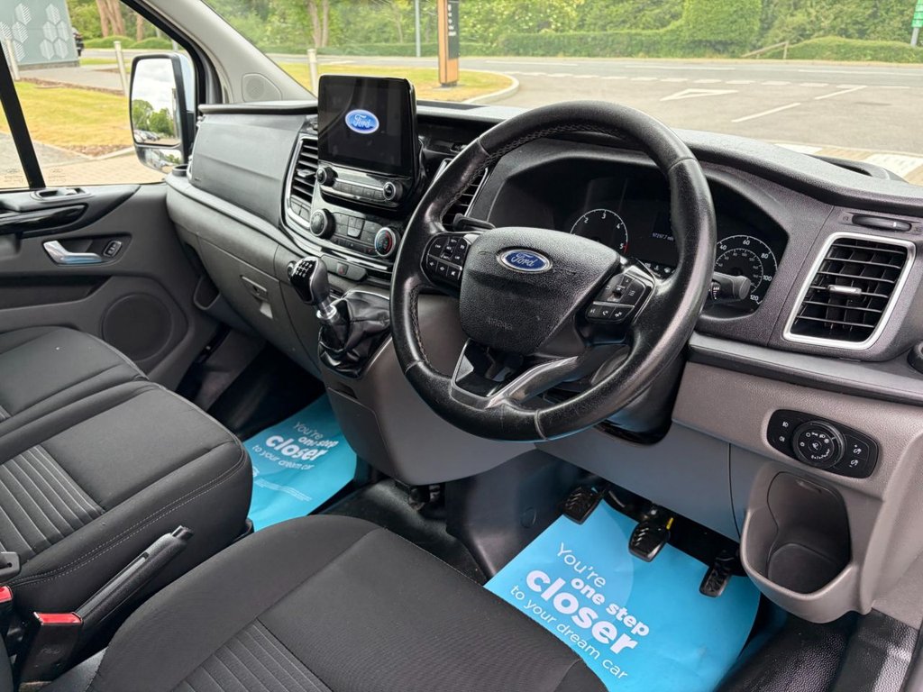 USED 2019 69 FORD TRANSIT CUSTOM 280 LIMITED 2.0EcoBlue EU6 S/S L1 H1 130ps *A/C*ALLOYS*SENSORS*FULL RHINO ROOF RACK*SECURITY LOCKS*HEAT PACK*EL PACK* LIMITED-L1-EU6-EXCELLENT SPEC