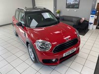 USED 2018 18 MINI COUNTRYMAN 1.5 GPF Cooper SUV 5dr Petrol Manual Euro 6 (s/s) (136 ps) CHILI RED / BLACK ROOF / MIRROR CAPS / BLACK PART LEATHER TRIM / HEATED FRONT SEATS / DUAL ZONE CLIMATE / AUTO LIGHTS / WIPERS / ELECTRIC WINDOWS / POWERFOLD MIRRORS / HEATED WINDSCREEN / SATNAV / DAB FM AM TUNER / BLUETOOTH / APPLE CARPLAY / REAR PARKING CAMERA / SENSORS  / CRUISE CONTROL / SPEEDD LIMITER / POWER OPERATED TAILGATE / CHILI PACK / 17" CHANNEL ALLOYS
