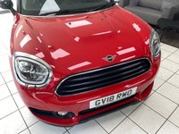 USED 2018 18 MINI COUNTRYMAN 1.5 GPF Cooper SUV 5dr Petrol Manual Euro 6 (s/s) (136 ps) CHILI RED / BLACK ROOF / MIRROR CAPS / BLACK PART LEATHER TRIM / HEATED FRONT SEATS / DUAL ZONE CLIMATE / AUTO LIGHTS / WIPERS / ELECTRIC WINDOWS / POWERFOLD MIRRORS / HEATED WINDSCREEN / SATNAV / DAB FM AM TUNER / BLUETOOTH / APPLE CARPLAY / REAR PARKING CAMERA / SENSORS  / CRUISE CONTROL / SPEEDD LIMITER / POWER OPERATED TAILGATE / CHILI PACK / 17" CHANNEL ALLOYS