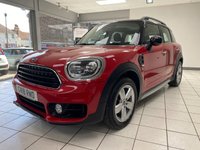 USED 2018 18 MINI COUNTRYMAN 1.5 GPF Cooper SUV 5dr Petrol Manual Euro 6 (s/s) (136 ps) CHILI RED / BLACK ROOF / MIRROR CAPS / BLACK PART LEATHER TRIM / HEATED FRONT SEATS / DUAL ZONE CLIMATE / AUTO LIGHTS / WIPERS / ELECTRIC WINDOWS / POWERFOLD MIRRORS / HEATED WINDSCREEN / SATNAV / DAB FM AM TUNER / BLUETOOTH / APPLE CARPLAY / REAR PARKING CAMERA / SENSORS  / CRUISE CONTROL / SPEEDD LIMITER / POWER OPERATED TAILGATE / CHILI PACK / 17" CHANNEL ALLOYS
