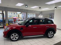 USED 2018 18 MINI COUNTRYMAN 1.5 GPF Cooper SUV 5dr Petrol Manual Euro 6 (s/s) (136 ps) CHILI RED / BLACK ROOF / MIRROR CAPS / BLACK PART LEATHER TRIM / HEATED FRONT SEATS / DUAL ZONE CLIMATE / AUTO LIGHTS / WIPERS / ELECTRIC WINDOWS / POWERFOLD MIRRORS / HEATED WINDSCREEN / SATNAV / DAB FM AM TUNER / BLUETOOTH / APPLE CARPLAY / REAR PARKING CAMERA / SENSORS  / CRUISE CONTROL / SPEEDD LIMITER / POWER OPERATED TAILGATE / CHILI PACK / 17" CHANNEL ALLOYS