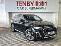 USED 2021 71 AUDI Q5 2.0 TDI 40 S line SUV 5dr Diesel S Tronic quattro Euro 6 (s/s) (204 ps) FLT BTM STR+AMB LIGHTS+CARPLAY