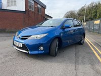 USED 2015 15 TOYOTA AURIS 1.6 V-Matic Icon Plus Hatchback 5dr Petrol Manual Euro 5 (132 ps) 
