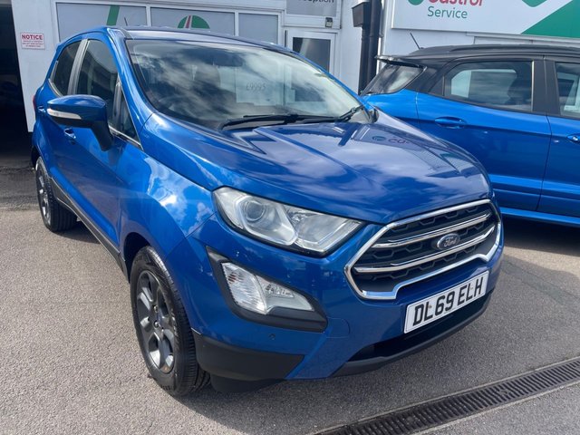 2019 69 Ford Ecosport 1.0T EcoBoost GPF Zetec SUV 5dr Petrol Auto Euro 6 (s/s) (125 ps)