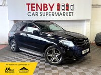 USED 2017 67 MERCEDES-BENZ GLE 3.0 GLE350d V6 AMG Line (Premium Plus) SUV 5dr Diesel G-Tronic 4MATIC Euro 6 (s/s) (258 ps) 360 CAM+FHTD SEATS+SAT NAV+DAB