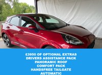 USED 2020 70 FORD PUMA 1.0T EcoBoost ST-Line X SUV 5dr Petrol DCT Euro 6 (s/s) (125 ps) &pound;3950 of factory options