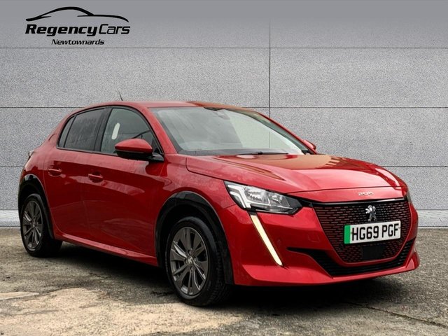 2020 PEUGEOT 208 50KWH ALLURE AUTO 5DR 2020 49,821 RED FAST CHARGE 30 MINS RANGE... photo