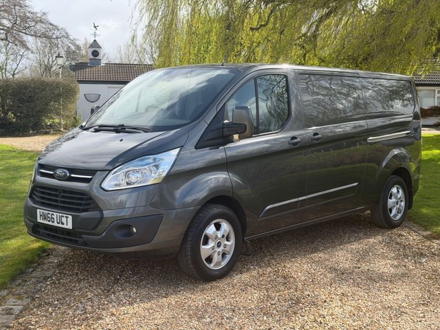 2016 66 Ford Transit Custom 2.2 TDCi 290 Limited Panel Van 5dr Diesel Manual L2 H1 (186 g/km, 123 bhp)