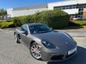 USED 2018 18 PORSCHE 718 CAYMAN 2.5T S Coupe 2dr Petrol PDK Euro 6 (s/s) (350 ps)-Factory Extras Worth �&pound;4,616-Fantastic Low Mileage Example, Finished In Agate Grey Metallic-2 Former Keepers-Heated Front Seats-19 Inch Boxster S Alloy Wheels-Cruise Control-Heated Multi Function Steering Wheel-Passenger Footwell Storage Net-Speed Limit Display-Front & Rear Park Assist-718 Logo-Electrically Folding Exterior Mirrors-Leather Package-Automatically Dimming Mirrors With Integrated Rain Sensor-What a Car. 