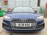 USED 2018 18 AUDI A5 2.0 TDI ultra S line Sportback Euro 6 (s/s) 5dr REAR CAM NAV UPGRADE ALLOYS