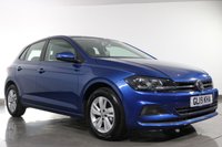 USED 2019 19 VOLKSWAGEN POLO 1.0 EVO SE Hatchback 5dr Petrol Manual Euro 6 (s/s) (65 ps) FULL SERVICE HISTORY - 2 KEYS - 2 OWNERS